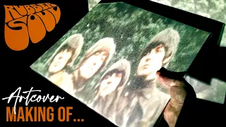 THE BEATLES Rubber Soul - The Making Of The Cover "Rubber Effect"