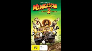 Opening To Madagascar Escape 2 Africa 2009 VHS Australia