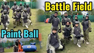 Played Paint Ball In Lake View Park - Bht Maar Pari Hai 😂 - Battle Field - Syed Ali Furqan