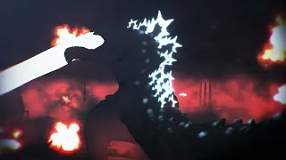 MMD - Godzilla fire Atomic Ray