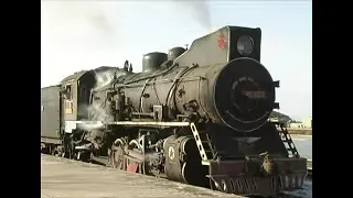 North Korea Steam locomotive.
