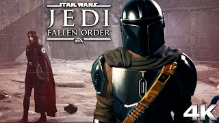 STAR WARS JEDI: FALLEN ORDER MANDALORIAN All Cutscenes (Full Game Movie) 4K UHD