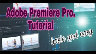 Adobe Premiere Pro (tutorial) Tagalog #1