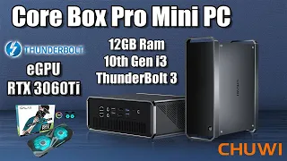 Amazing Mini PC with Thunderbolt 3! CoreBox Pro + 3060Ti eGPU = Awesome!