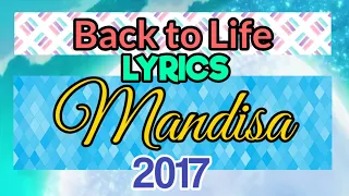 Back to Life Lyrics _ Mandisa 2017