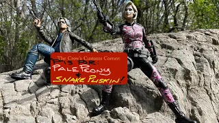 The Crow’s Customs Corner “ Bob “Snake” Pliskin and Pale Peony join my GI Joe Classified Customs.