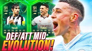 Best META Cards for Defensive/Attacking Mid Connection Evolution!