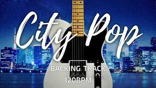 City Pop Style Guitar Backing Track in D