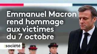 Revivez l'hommage national aux victimes françaises du 7 octobre