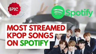 🎵 10 Most Streamed K-POP Songs on Spotify ALL TIME - September 2022 | BTS or BLACKPINK?