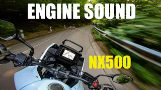 2024 Honda NX500 sound [RAW Onboard]