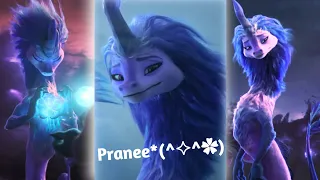 Pranee the dragon is💜so pretty!! slow-mo edit