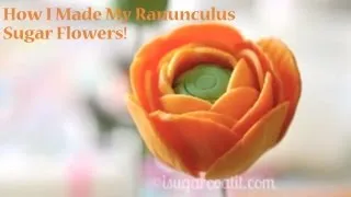 Ranunculus Flower Tutorial