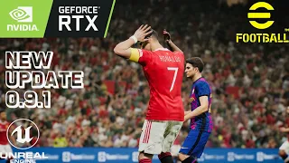 eFootball 2022 Unreal PC Max | Manchester Utd vs Barcelona | NVIDIA RTX 3060 Ti