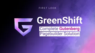Greenshift - Ultimate Gutenberg WordPress Editor Add On | First Look & Quick Hero Section Tutorial