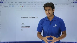 MS Word - Auto Correct Features