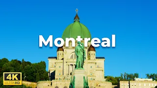 Watch Montreal, Canada in 4K Video Ultra HD with Relaxing Music