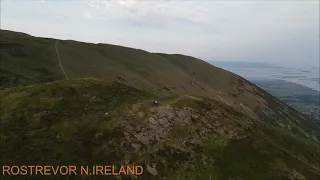 Rostrevor, N.Ireland.. Red and black trails MTB  (wet conditions)