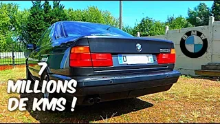 Essai de la BMW 525i e34 : Elle a parcouru 7 millions de kilomètres !