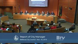 Bellevue City Council Meeting - Nov. 18, 2019