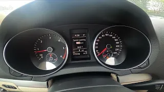 How to Enable or Disable Speed Warning in Volkswagen Golf VI ( 2008 - 2016 )