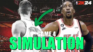 Heat vs Celtics Game 4 NBA Playoffs Simulation | NBA 2K24 | PS5