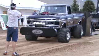 ford gas truck pull