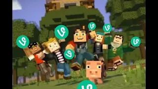 Minecraft Story Mode As Vines