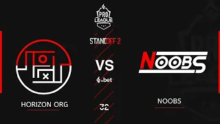 Horizon Organization vs NOOBS | 1/8 | Mobile Pro League EU