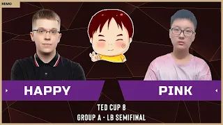 WC3 - TeD Cup 8 - LB Semifinal: [UD] Happy vs. Pink [UD] (Group A)