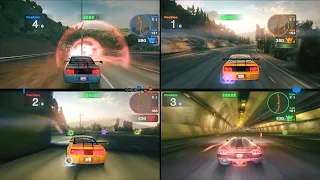 Blur Multiplayer 4 Player's Gameplay Walkthrough