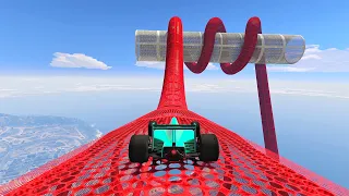 Insane Twisted Pipes - Craziest F1 Race - GTA 5 Online