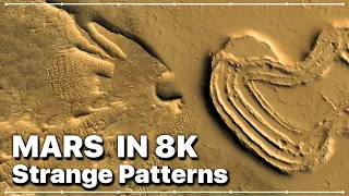 Strange Patterns On MARS in 8K (HiRISE)