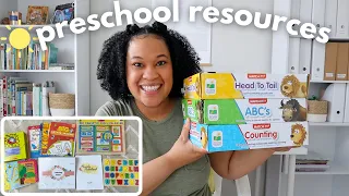 PRESCHOOL HOMESCHOOL CURRICULUM for 3 year olds//PRESCHOOL AT HOME