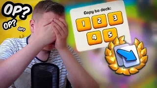 BLIND COPY  DECK CHALLENGE! CAN WE GET 12 WINS?! - Clash Royale