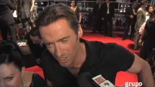 Presenta  Hugh Jackman X-Men Orígenes Wolverine en México