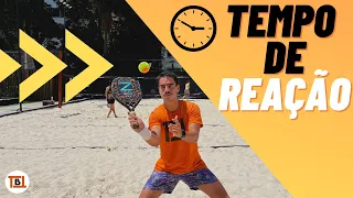 TEMPO DE REAÇÃO NO BEACH TENNIS