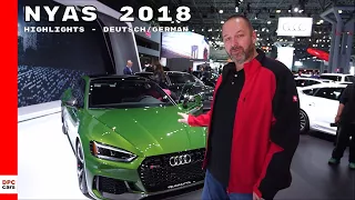 New York Auto Show 2018 Highlights - Deutsch / German