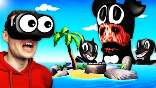 Surviving On REMOTE ISLAND From CARTOON MOUSE (Island Time VR Funny Gameplay)
