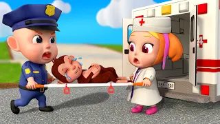 Baby Police Keeps Everyone Safe - Police Song + More Rosoo Nursery Rhymes & Kids Songs