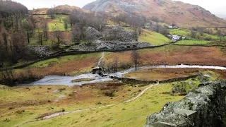 Lake District - The Langdales - Chapel Stile-Little Langdale Tarn-Skelwith Bridge-Elterwater round.