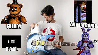 Five Nights At Freddy's sounds on guitar