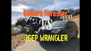 Subaru Forester Sport VS Jeep Wrangler Offroad