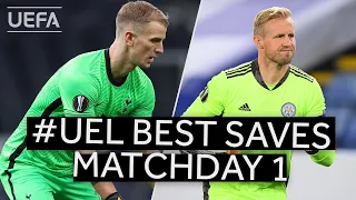 HART, SCHMEICHEL: #UEL BEST SAVES, Matchday 1