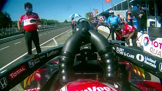 Qualifying with GRAHAM RAHAL at Portland 2021!