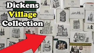 UNBOXING A HUGE DEPARTMENT 56 CHRISTMAS VILLAGE COLLECTION!