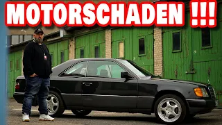 MOTORSCHADEN ! Was sonst. Mercedes Benz c124/w124 Coupe