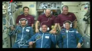 Стыковка КК Союз ТМА-18 с МКС. Soyuz TMA-18 and the ISS docking.