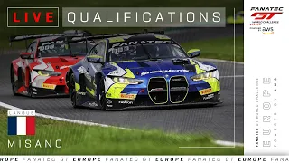 LIVE | Qualifications | Misano | Fanatec GT Europe 2024 (Français)