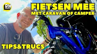 E-BIKES MEE IN DE CARAVAN EN CAMPER - ZO DOE JE DAT VEILIG! - Solo camper Nederland - DWVLOGT #193